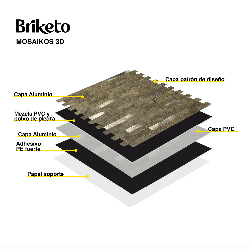 
                  
                    Brick Mármol Blanco 4,0 MM
                  
                